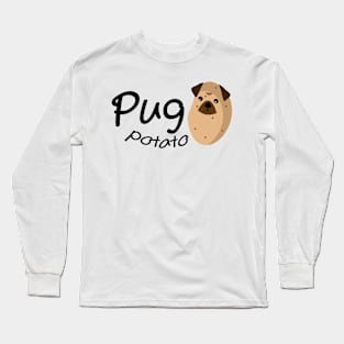 Pugs Funny Gift Love Dog Long Sleeve T-Shirt